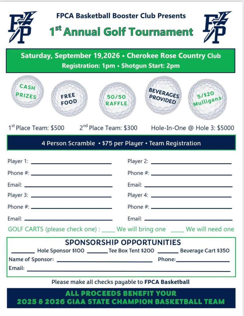FPCA 1st Annual Golf Tournament