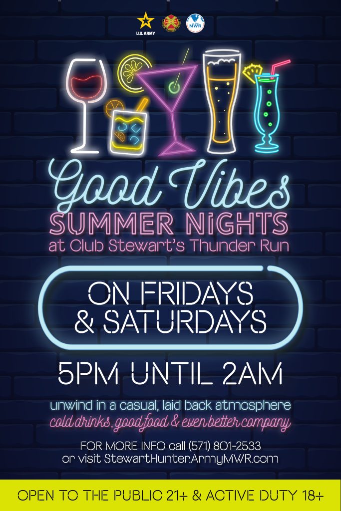 Good Vibes Summer Nights Flyer
