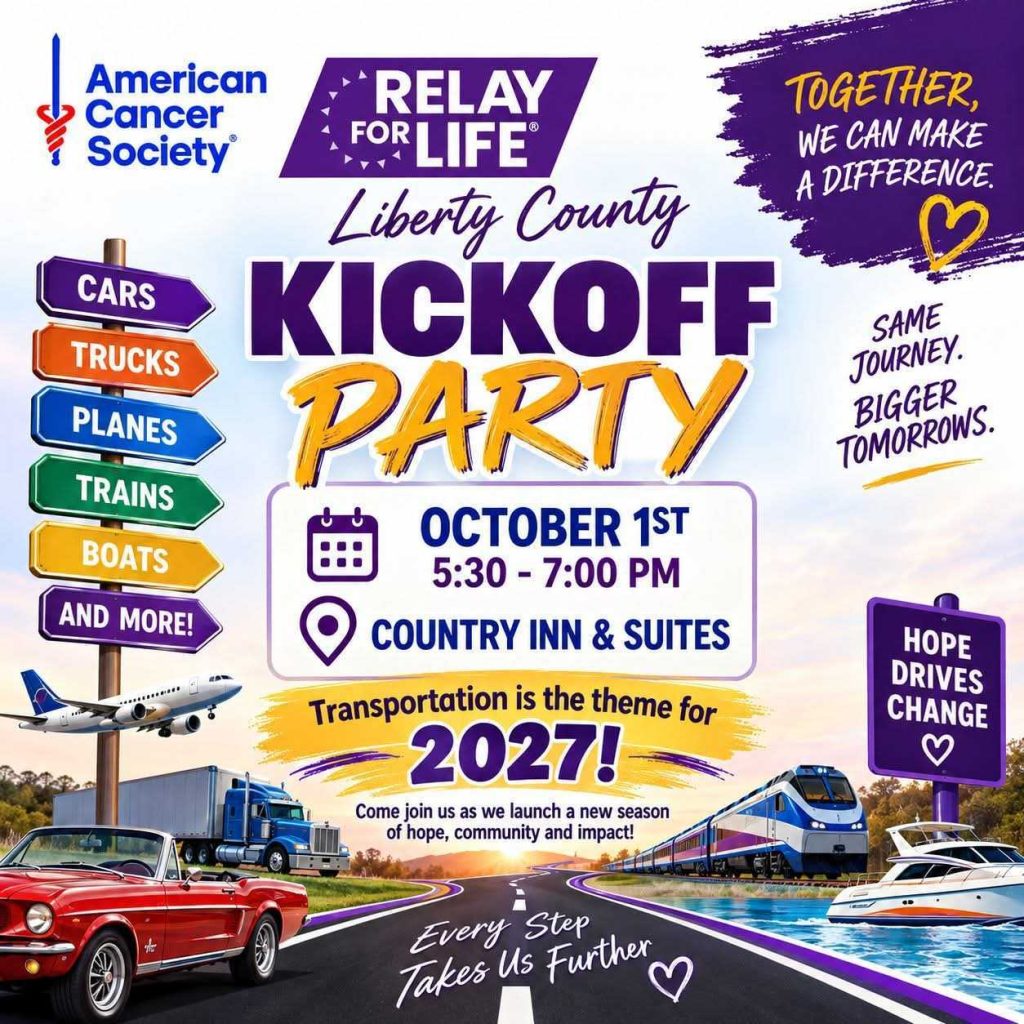Relay for Life Liberty County Kickoff Party