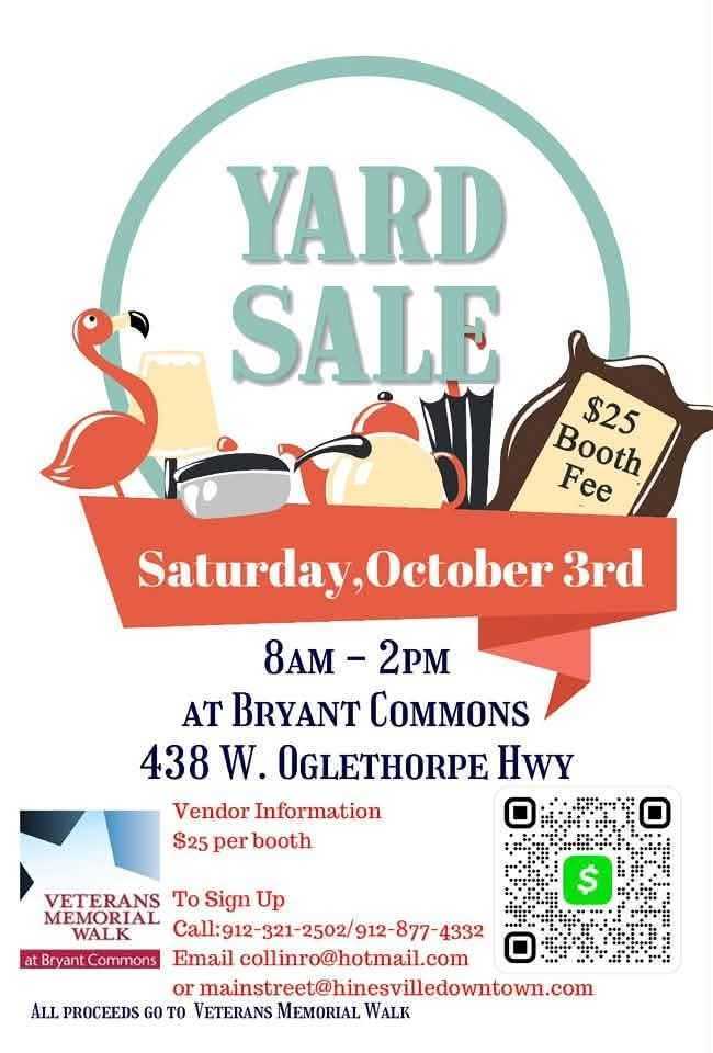 Yard Sale at Bryant Commons