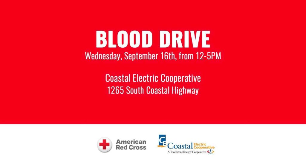 Blood Drive at Coastal Electric