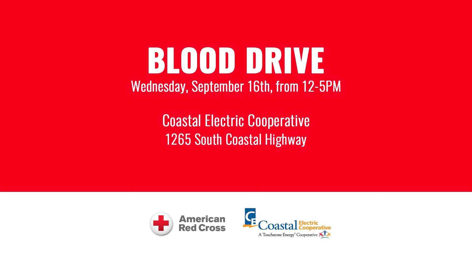 Blood Drive at Coastal Electric