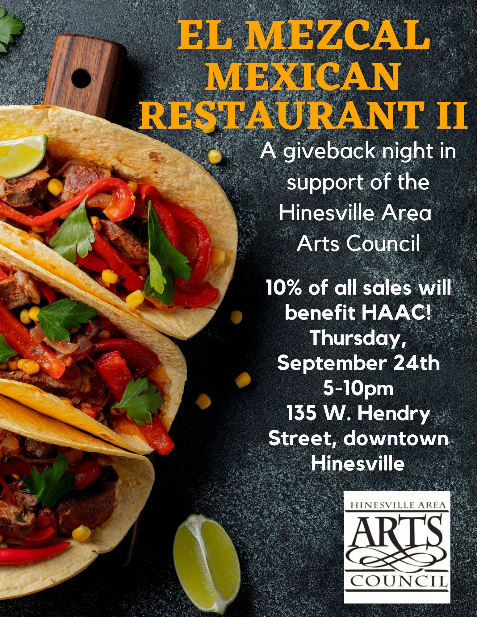Giveback Night at El Mezcal II
