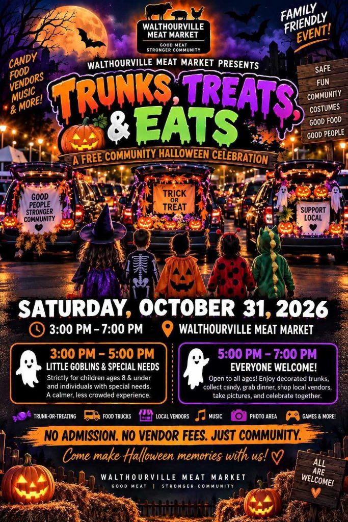 Trunks, Treats, & Eats