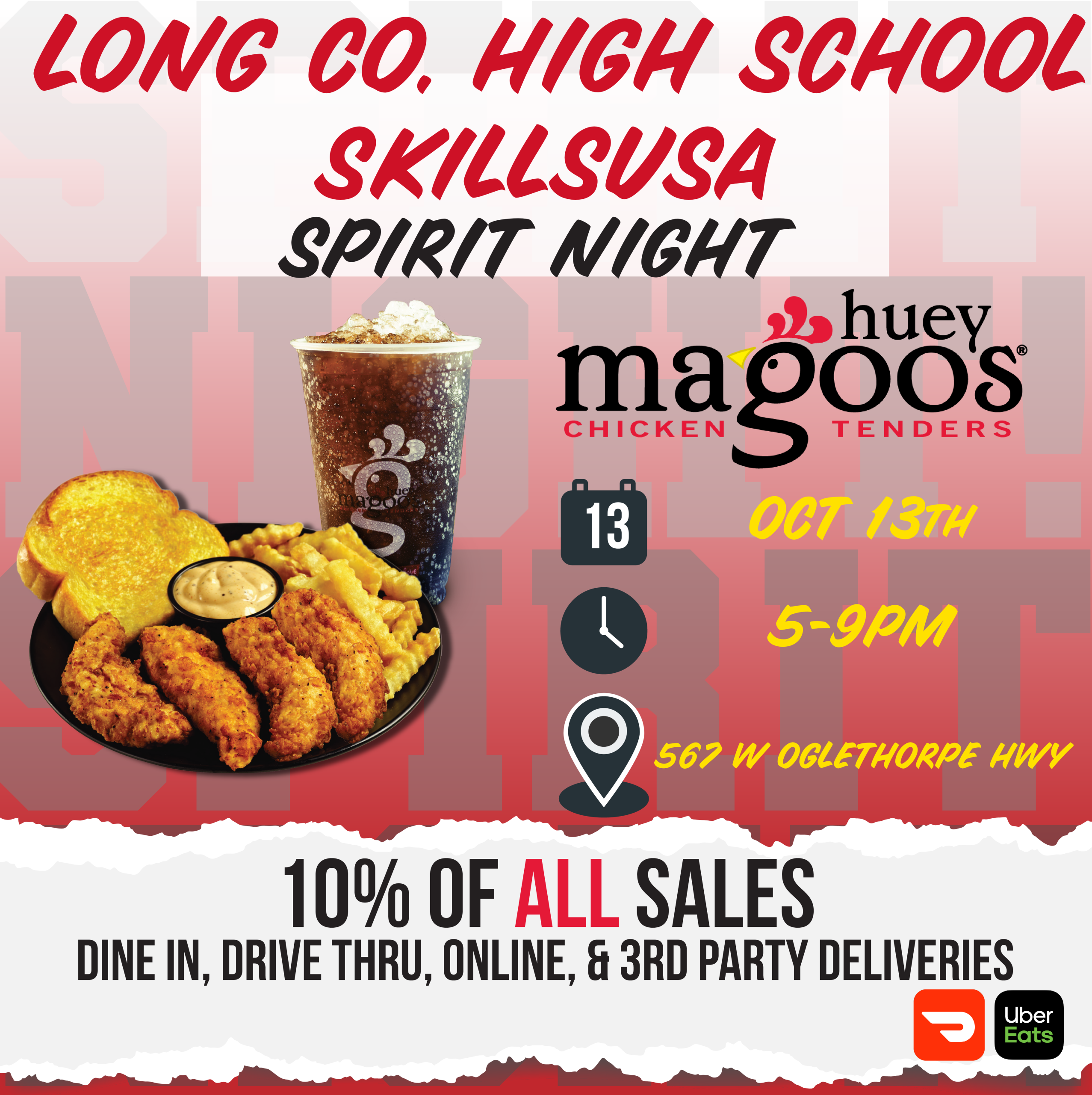 Long County High School Skills USA Spirit Night