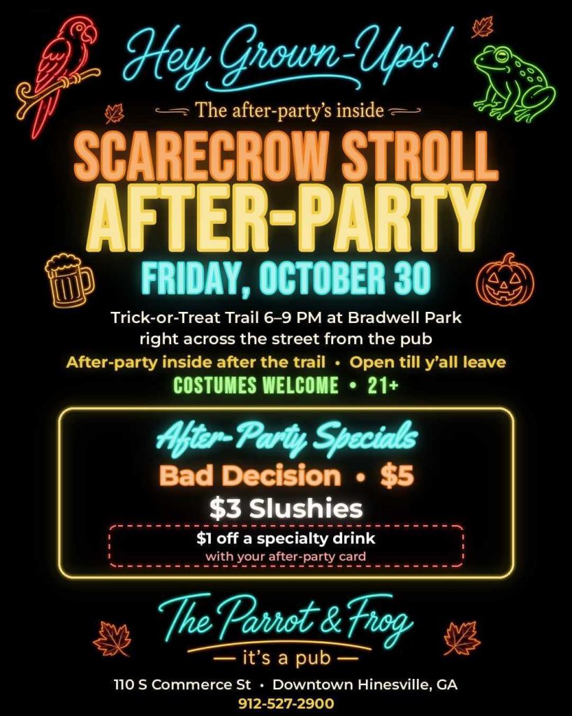 Scarecrow Stroll After-Party