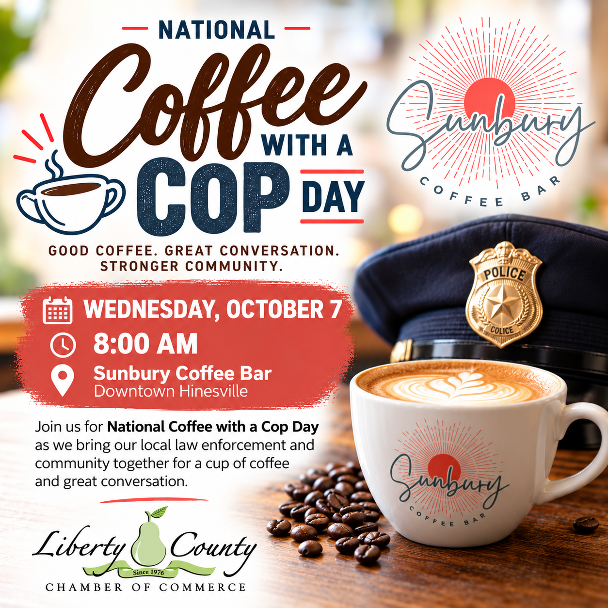 National Coffee with a Cop Day